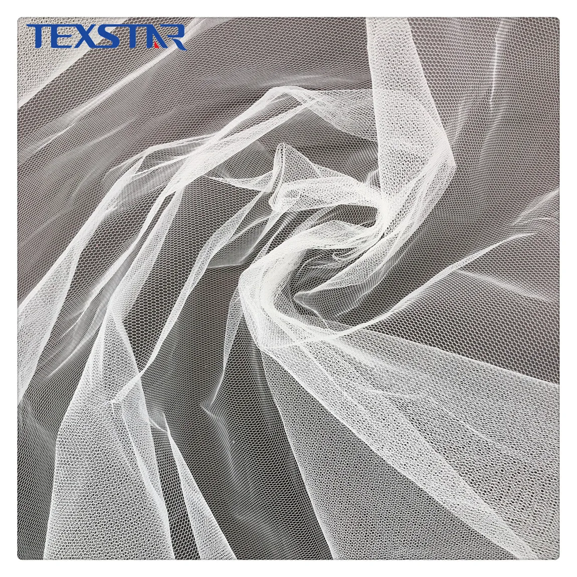 Тонкая Шестигранная сотовая жесткая Тюлевая сетчатая ткань из полиэстера