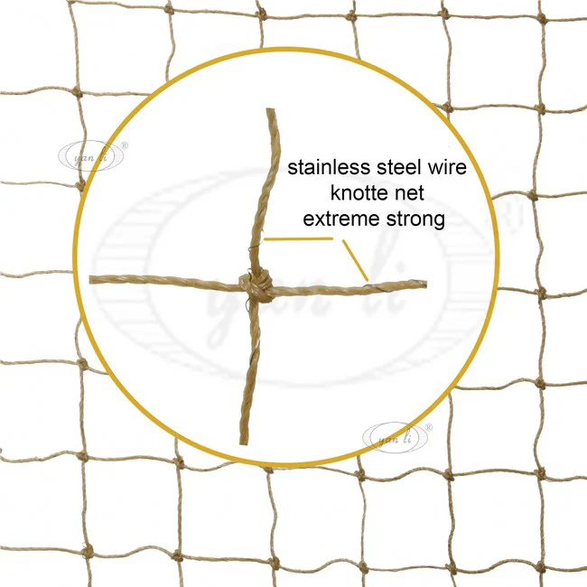 Black Pet Gates Anti Cat Bite Cat Netting Balcony Window Nylon Stainless Steel Wire 3x4M Cat Safety Net