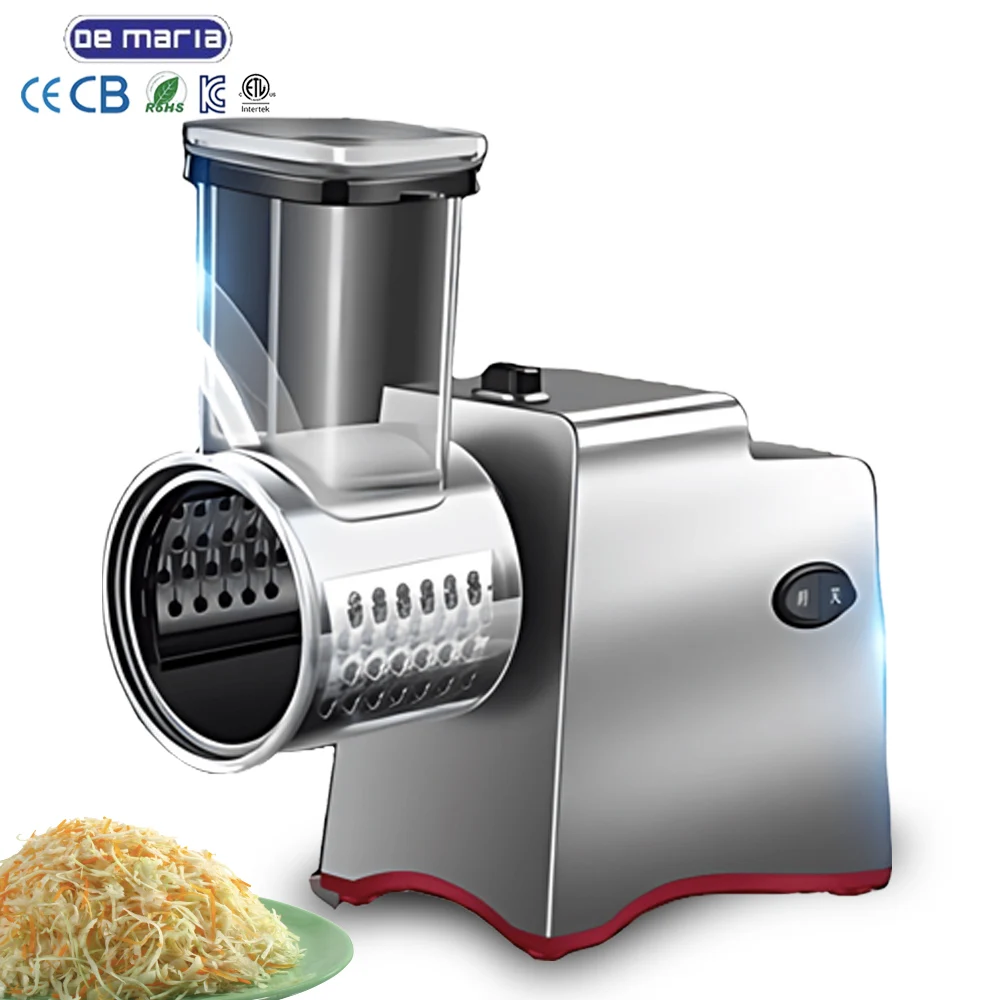 VSM-S Factory price electric vegetable cutter mute-function  Free spare parts Cheese Grater Salad Shooter