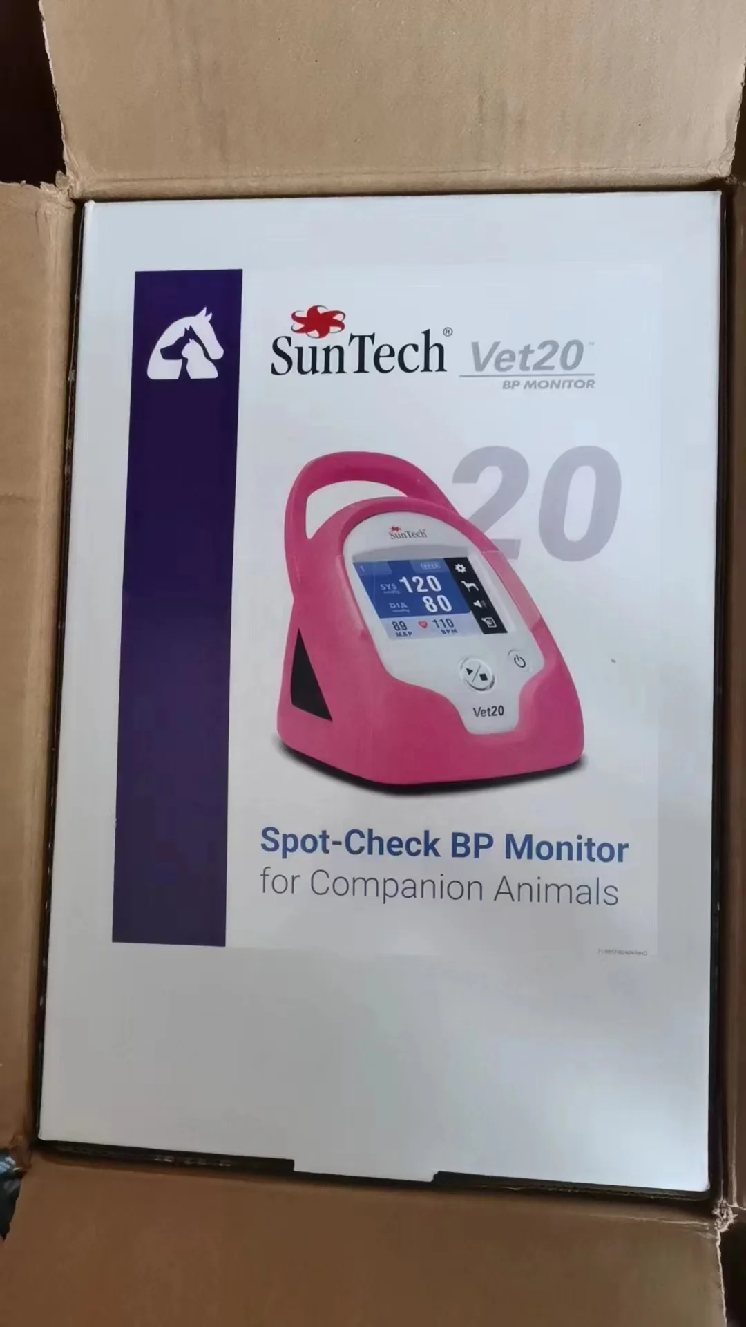 SunTech Vet20 Veterinary Monitoring System Pets Animal Blood Pressure Monitor