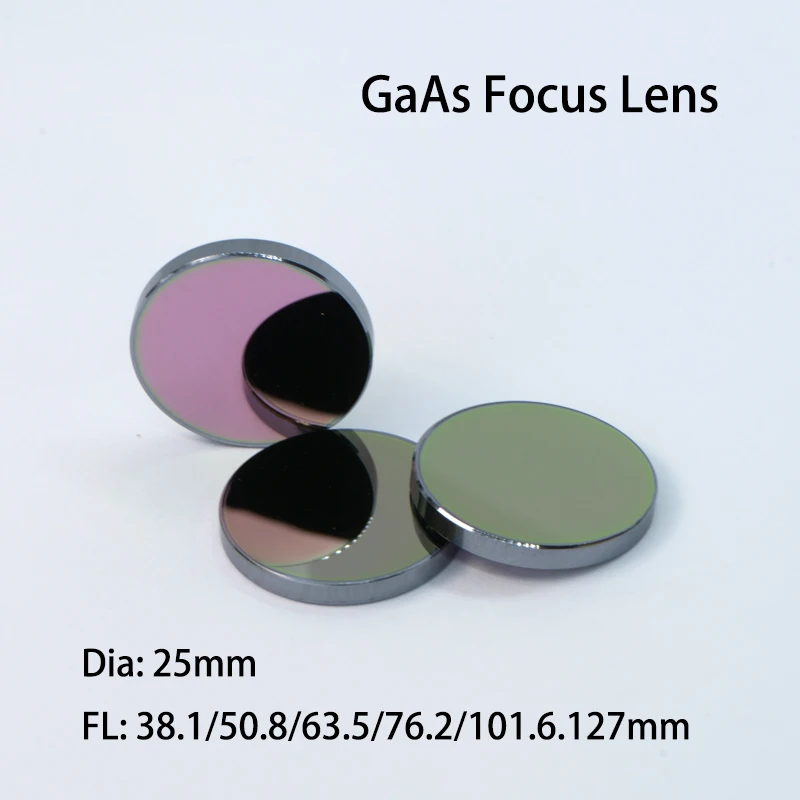 High Quality 8-12um Meniscus GaAs Focus Lens for Infrared Imaging, Monitoring, Inspection or Infrared Spectroscope