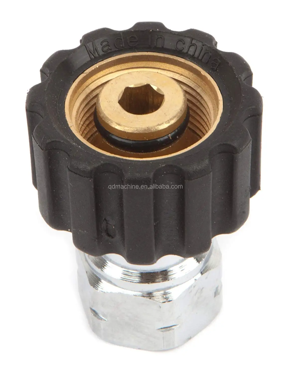 High Pressure M22 F x 1/4 Inch F  Screw Fitting Adaptor Coupling