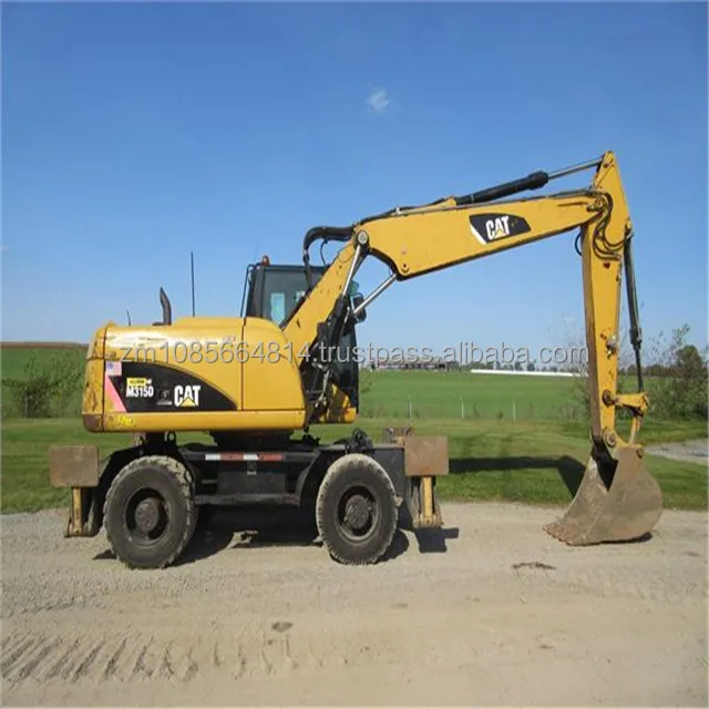 used cat M315d wheel excavator used caterpillar 315 312 wheel excavator for sale