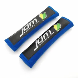 Auto Seat Belt Cover Shoulder Pad Wholesale Nylon Woven Label Emblem Race Refit Gift For Jdm Nissan Mazda Honda Car Accessories