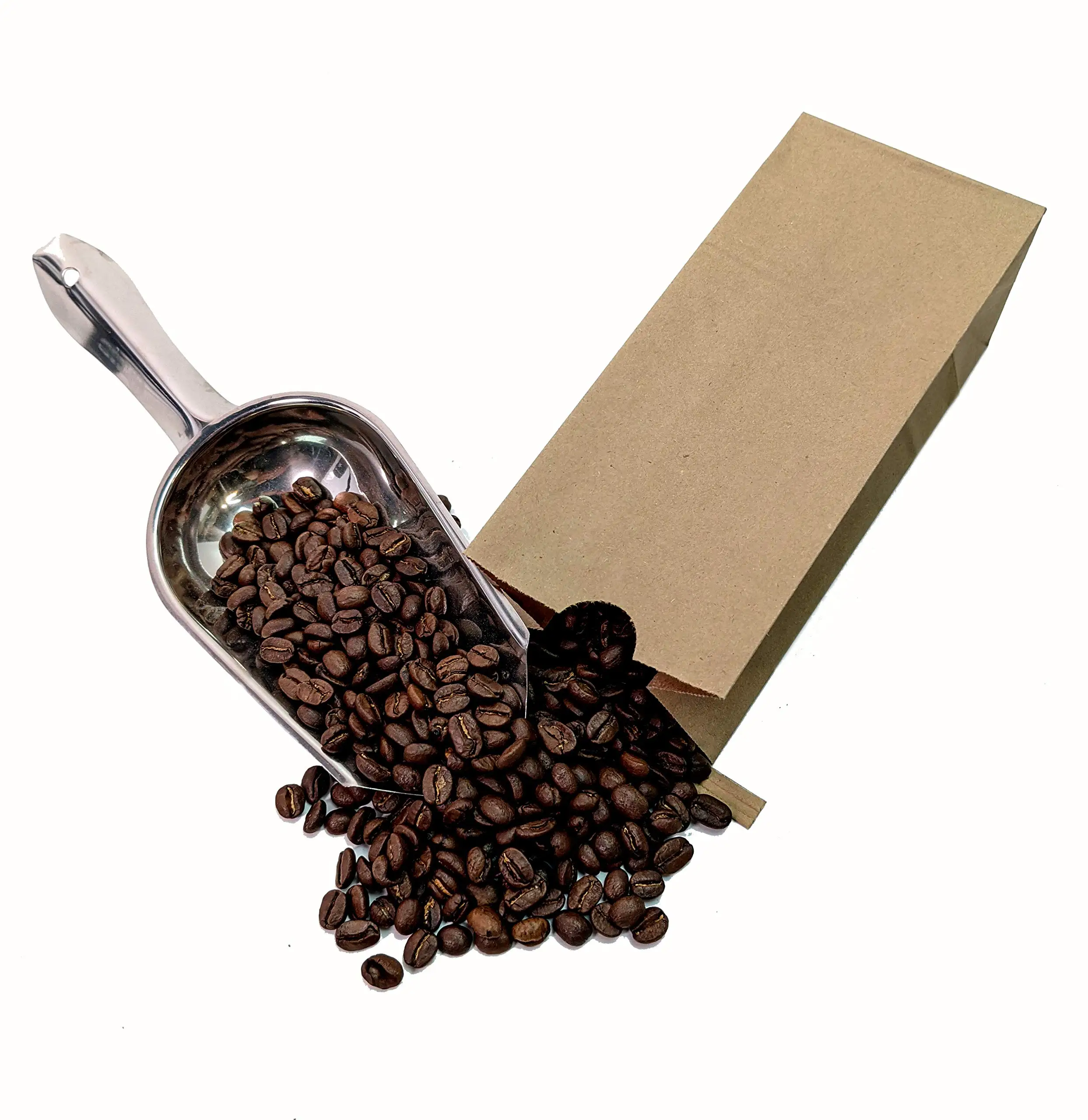Custom Print Reusable Coffee Paper Packaging Bag with Tin Tie