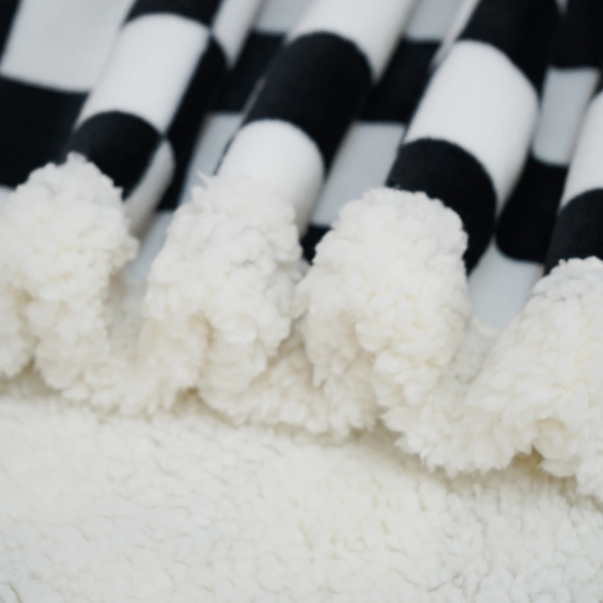 Weighted Blanket for Adults, Sherpa Flannel Weighted Blanket Full Size, Soft Fluffy Fleece Checkerboard Weighted Blankets