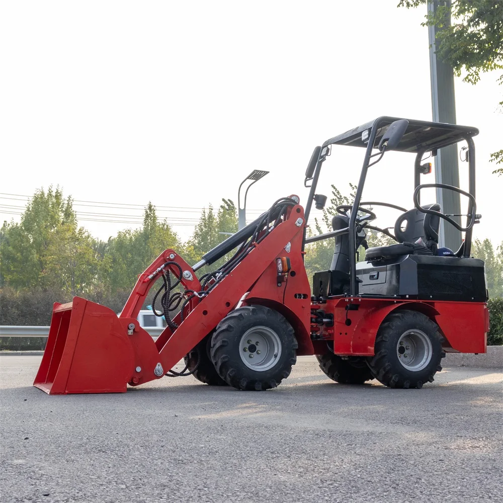 China Supplier Compact/Articulated/Multifunctional with CE/Euro 5 Engine Bucket/Fork/Attachments/Rops/Roll Bar