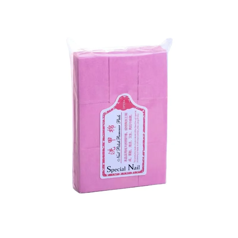 Розовые одноразовые салфетки для снятия лака для ногтей, Другие принадлежности для ногтей, безворсовые бумажные салфетки, салфетки для снятия лака для ногтей, 400 шт.
