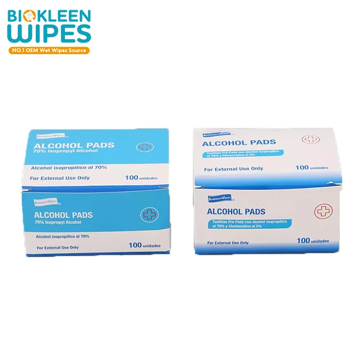 Biokleen 1 Case 1000 bag Benzalkonium Chloride Antiseptic Towelette BZK Antiseptic First Aid Wound Hand Sanitizing Wipes