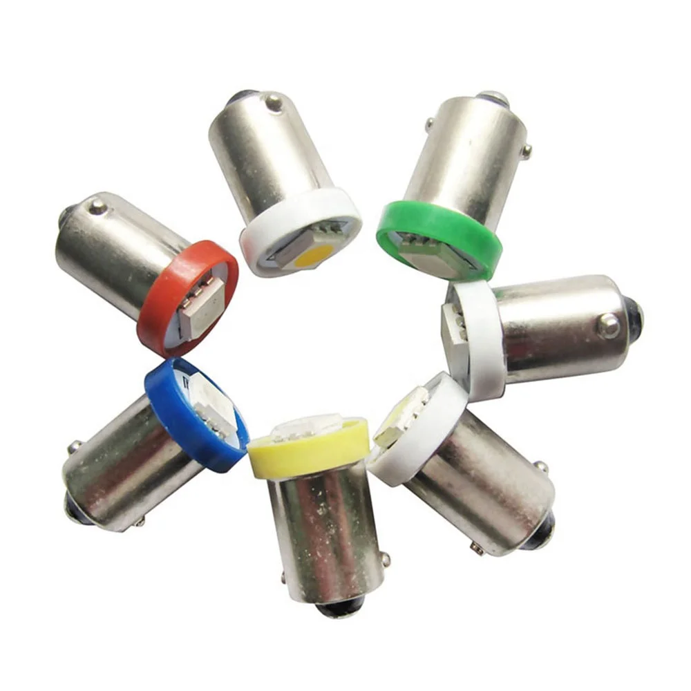 autodragons wholesale price Warm White Anti flickering 1 Leds 5050 SMD AC 6.3V ba9s #44 #47 Pinball Replacement lamps