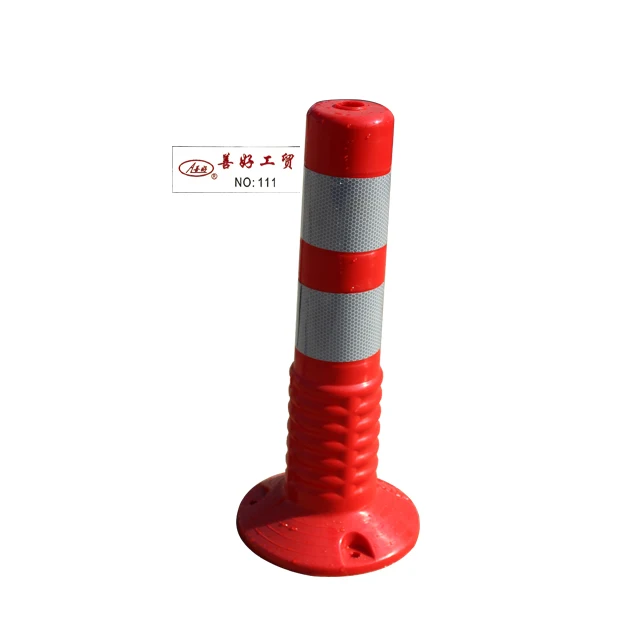 Best Selling Most Competitive Price EVA Reflective Flexible Traffic Delineator Post traffic and parking sign post
