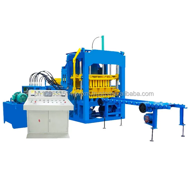 Full Automatic Brick Making Machine Concrete Block Molding Machine QT5-15 Block Making Machine for Sale