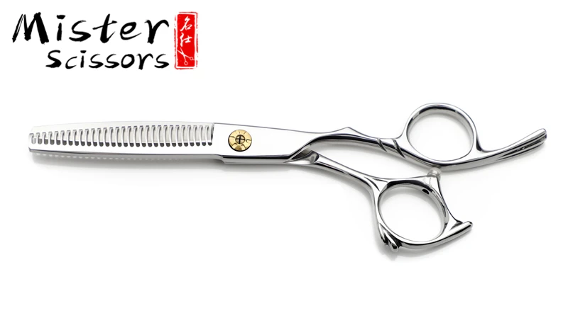 Custom 6 inch Professional Hair Scissors Barber Thinning Shear For Salon
