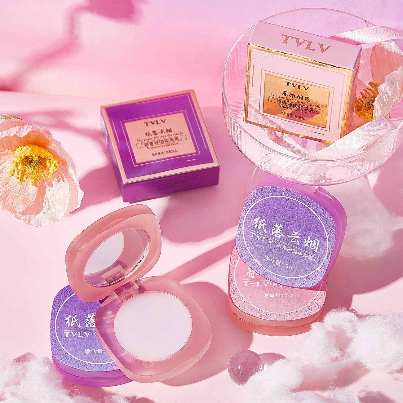 Wholesale Long-lasting Refreshing Solid Perfume Perfume Fragrance Fruity Natural Vegetarian Deodorant Travel-size Solid perfume