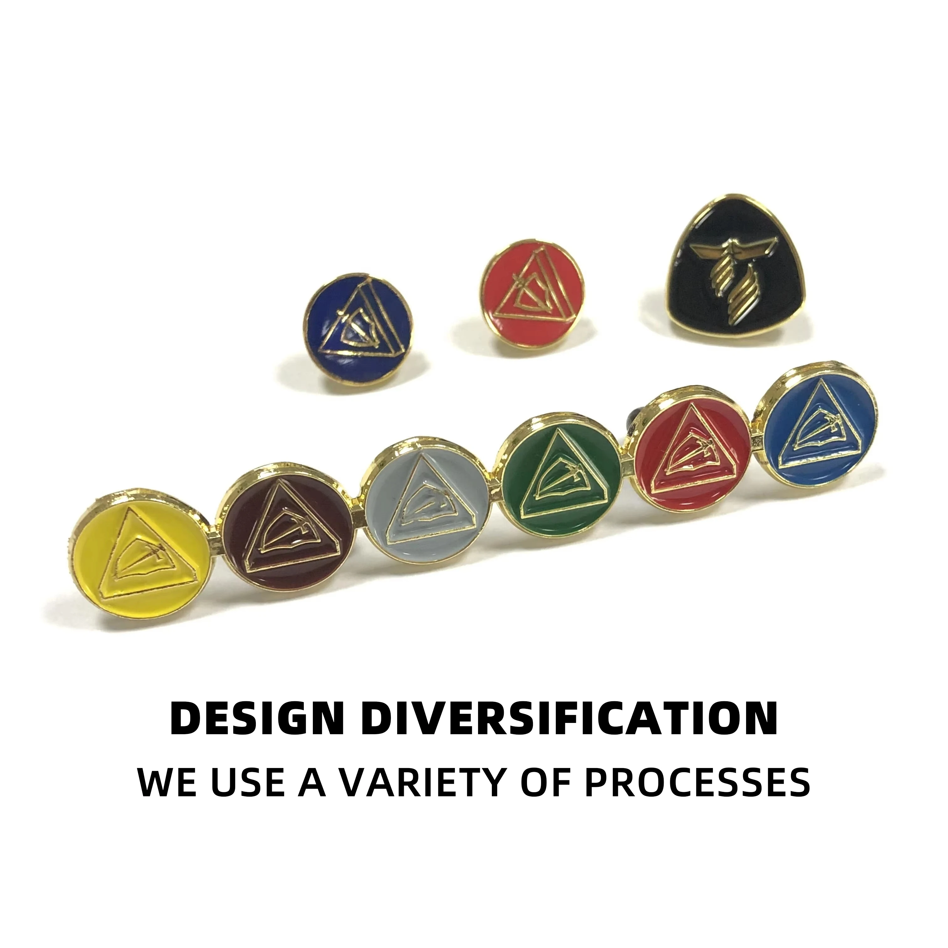 The best selling special brooch can be customized prize badges for sale with metal craft magnets