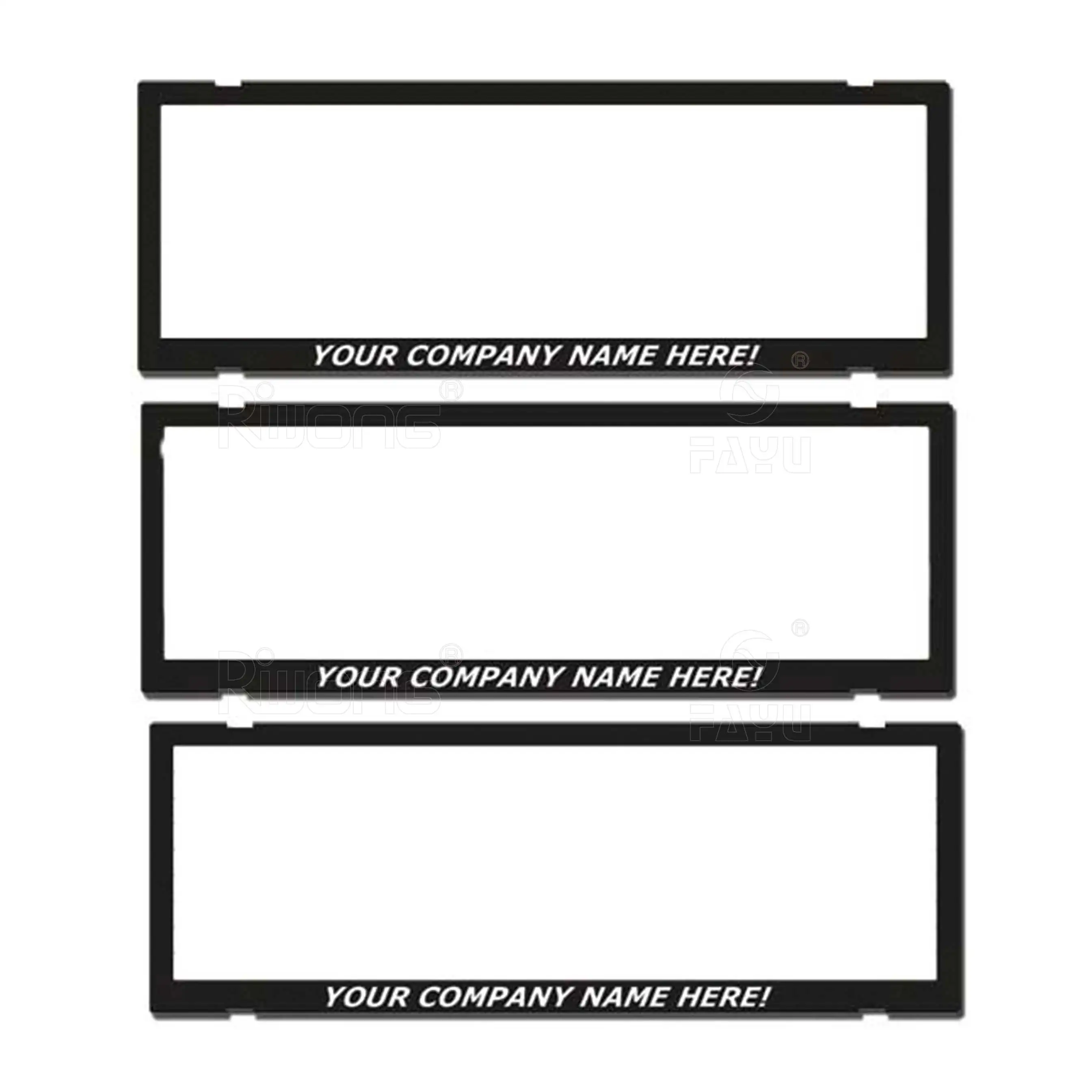 Австралийская номерная табличка объемная Лицензированная пластина