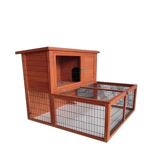 2022 New styles Wood House Pet Cage for Small Animals  rabbit cage for sale