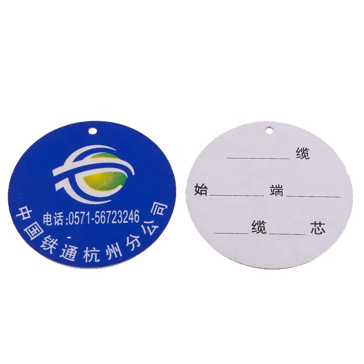 Высокое качество, заводская цена, индивидуальный дизайн, логотип, напечатанная подвесная металлическая бирка