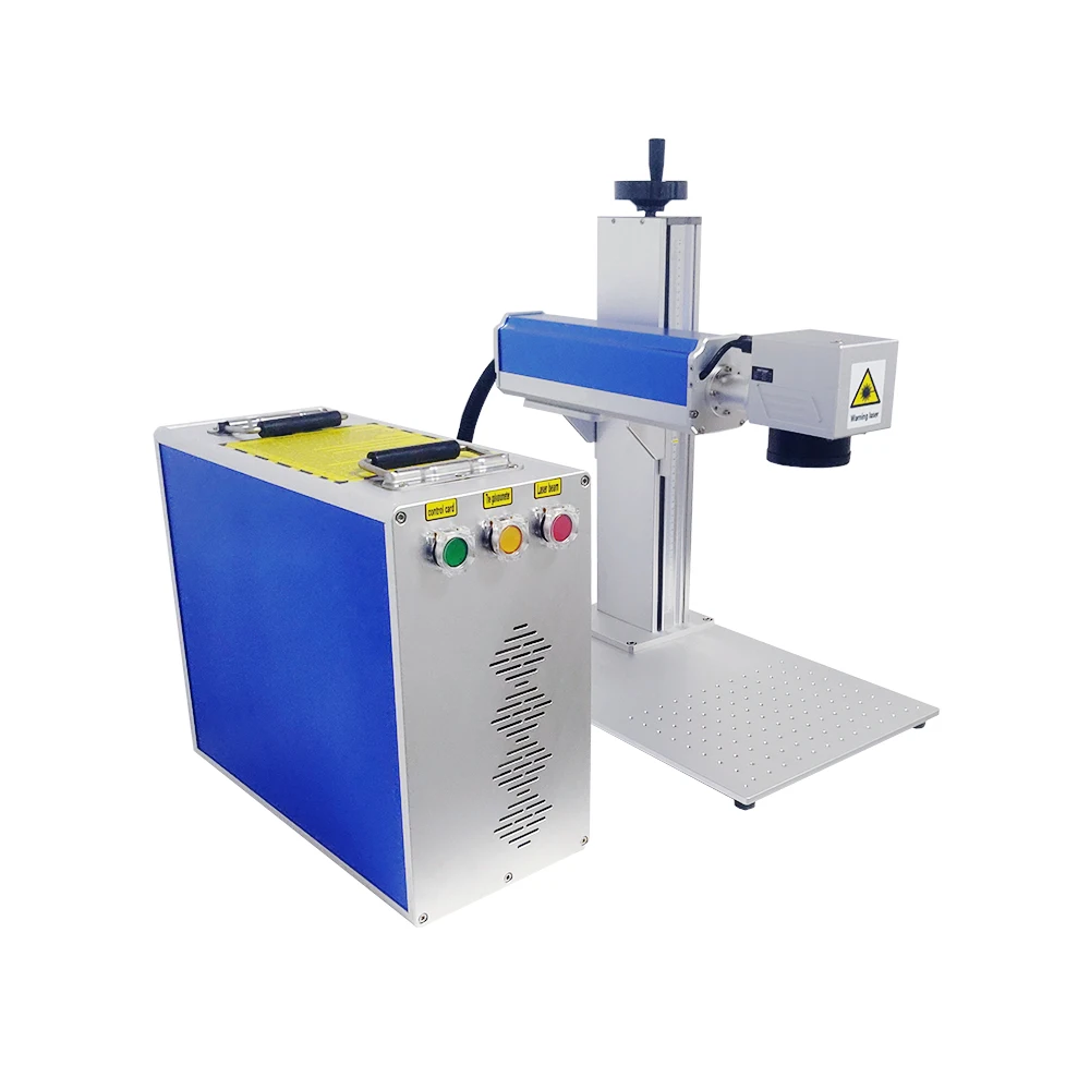 Raycus Jpt Mopa High Quality 20w/30w/50w/60w/100w Fiber Laser Marking Machine Used for metal plastic acrylic