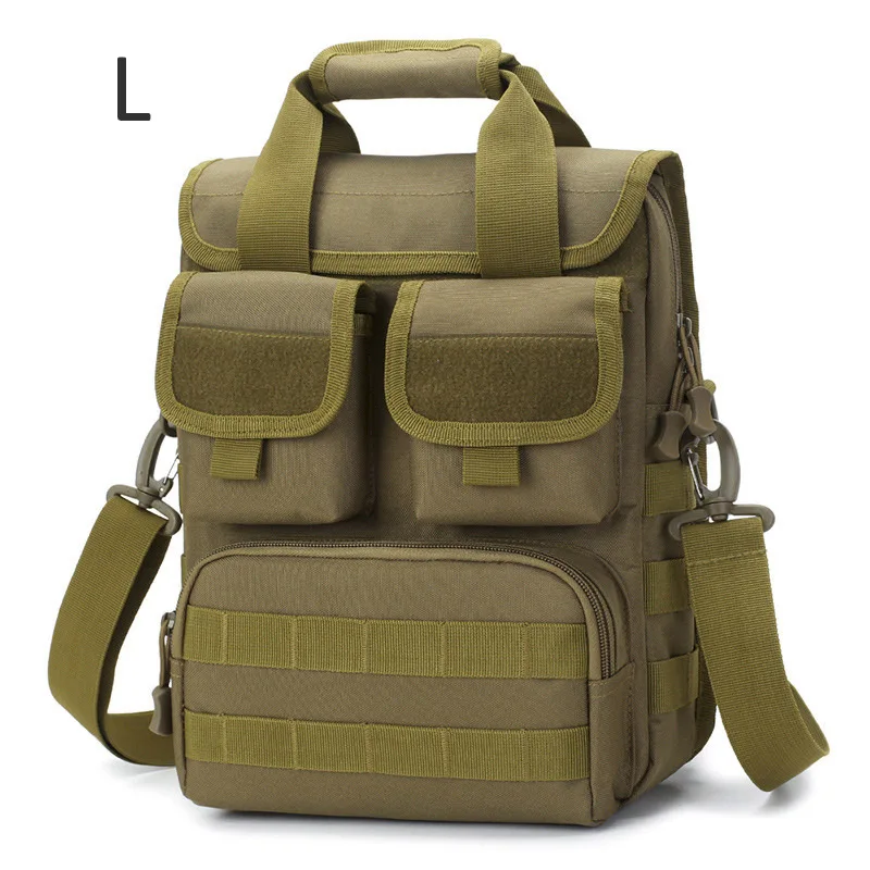 Outdoor Waterproof Shoulder Sling Bag Camouflage Tactical Handbag for Camping Sports Hiking