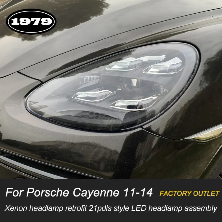 [1979]Factory Direct 2011-2014 Headlights upgrade 2021 for Porsche cayenne 958.1 led Headlight