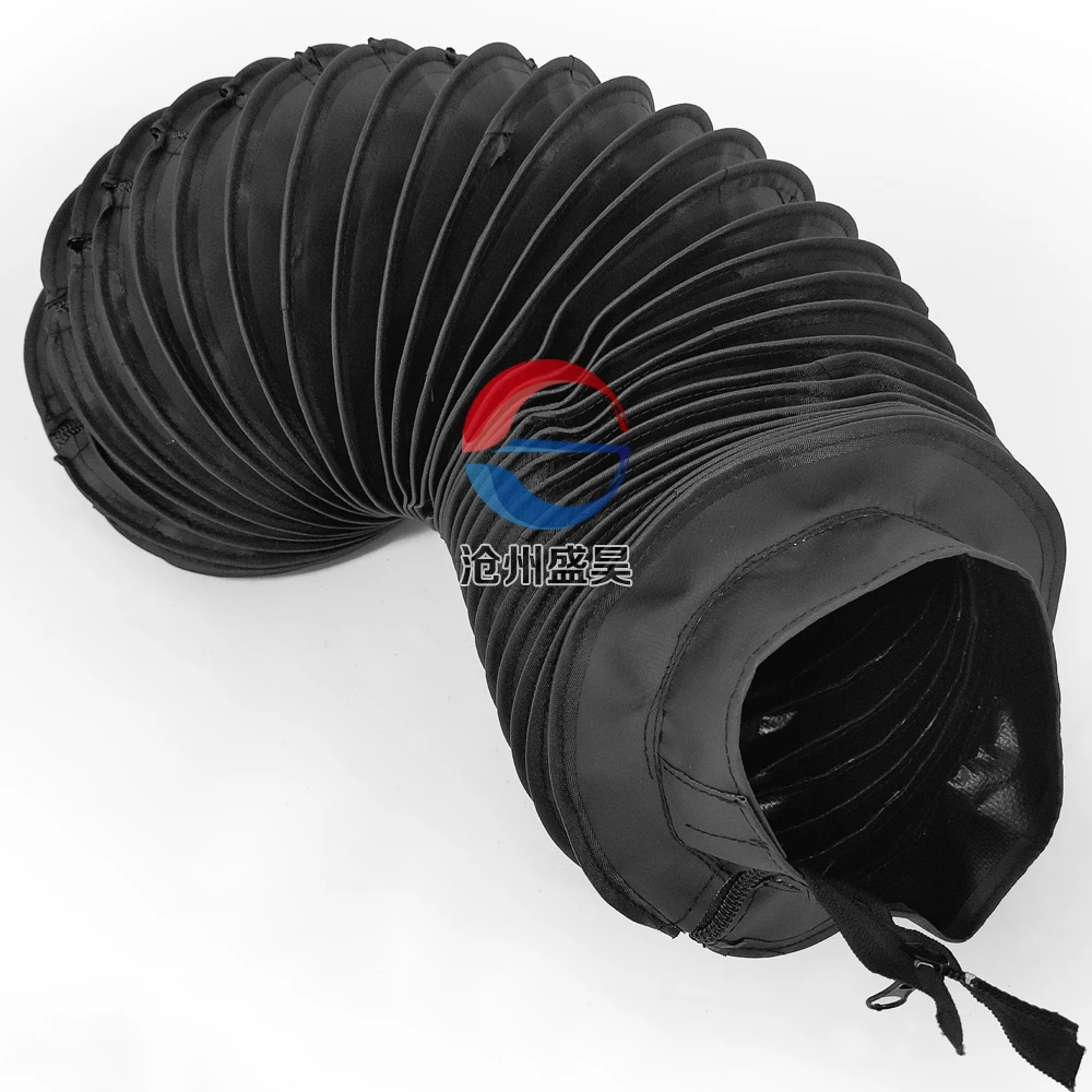 Accordion Zippered round bellows for Mechanical Ventilation