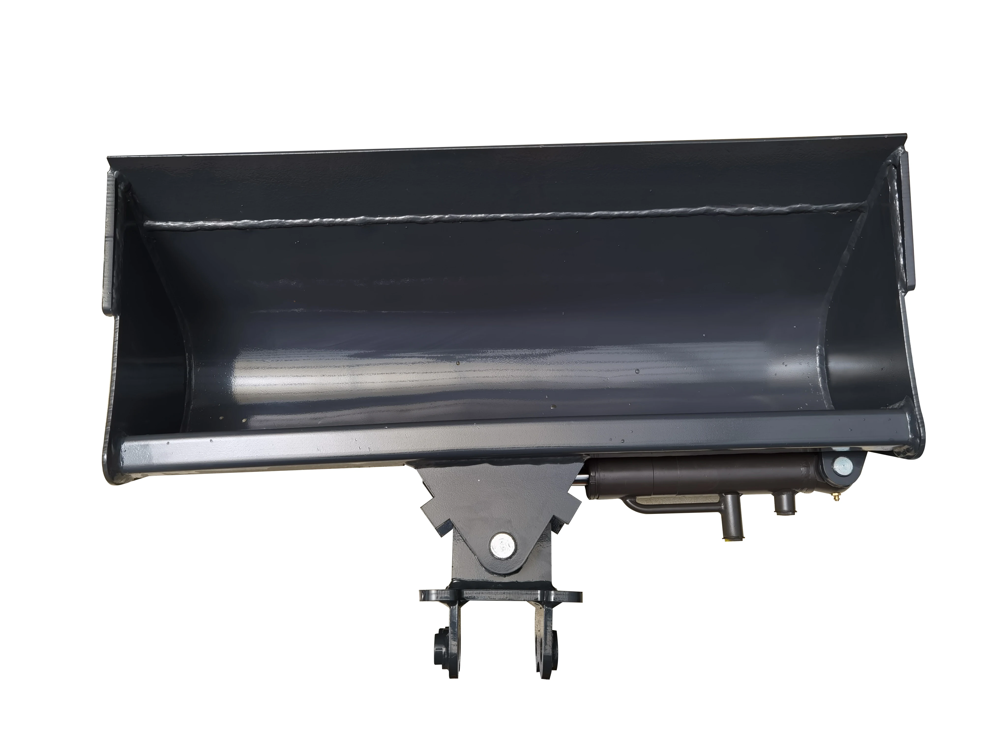 Chuangxin 2024 High Quality mini excavator attachment 1.2Ton 1 Ton 1.6Ton Toothless Swing Bucket For Excavator