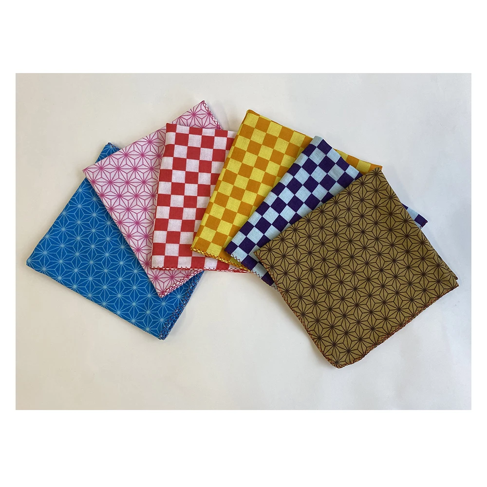 Gauze fabric vintage square scarf ladies handkerchiefs wholesale