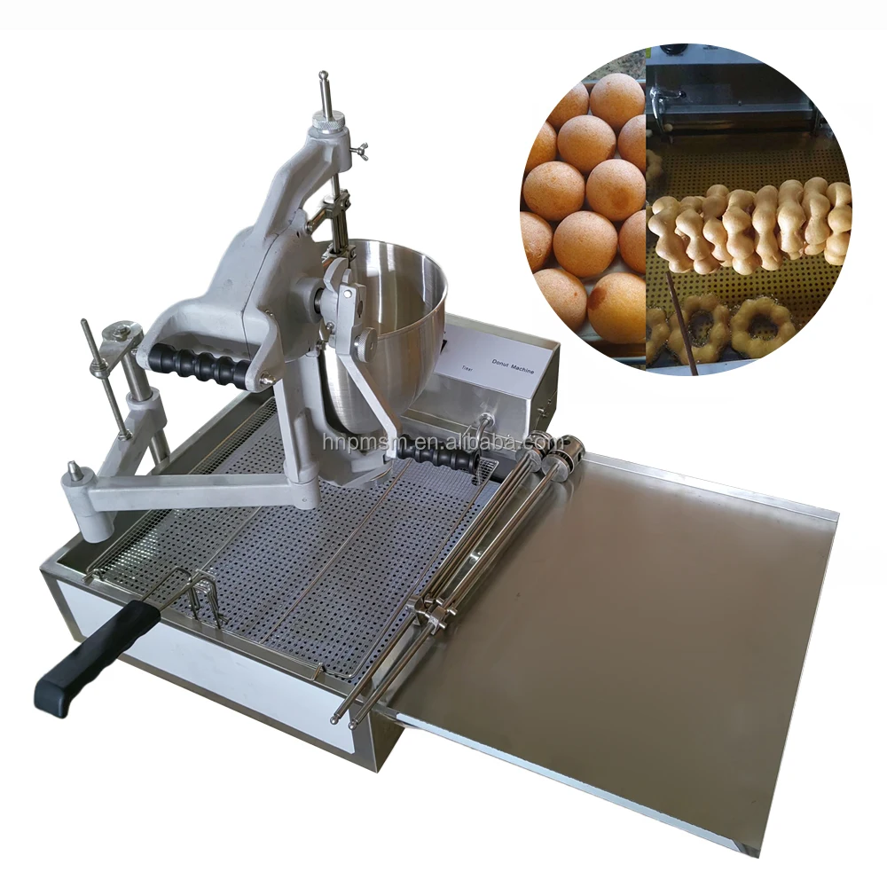 Factory Supply Stainless Steel Yeast Donut Machine Easy Operation Mini Donut Machine Price Gas Donut Machine