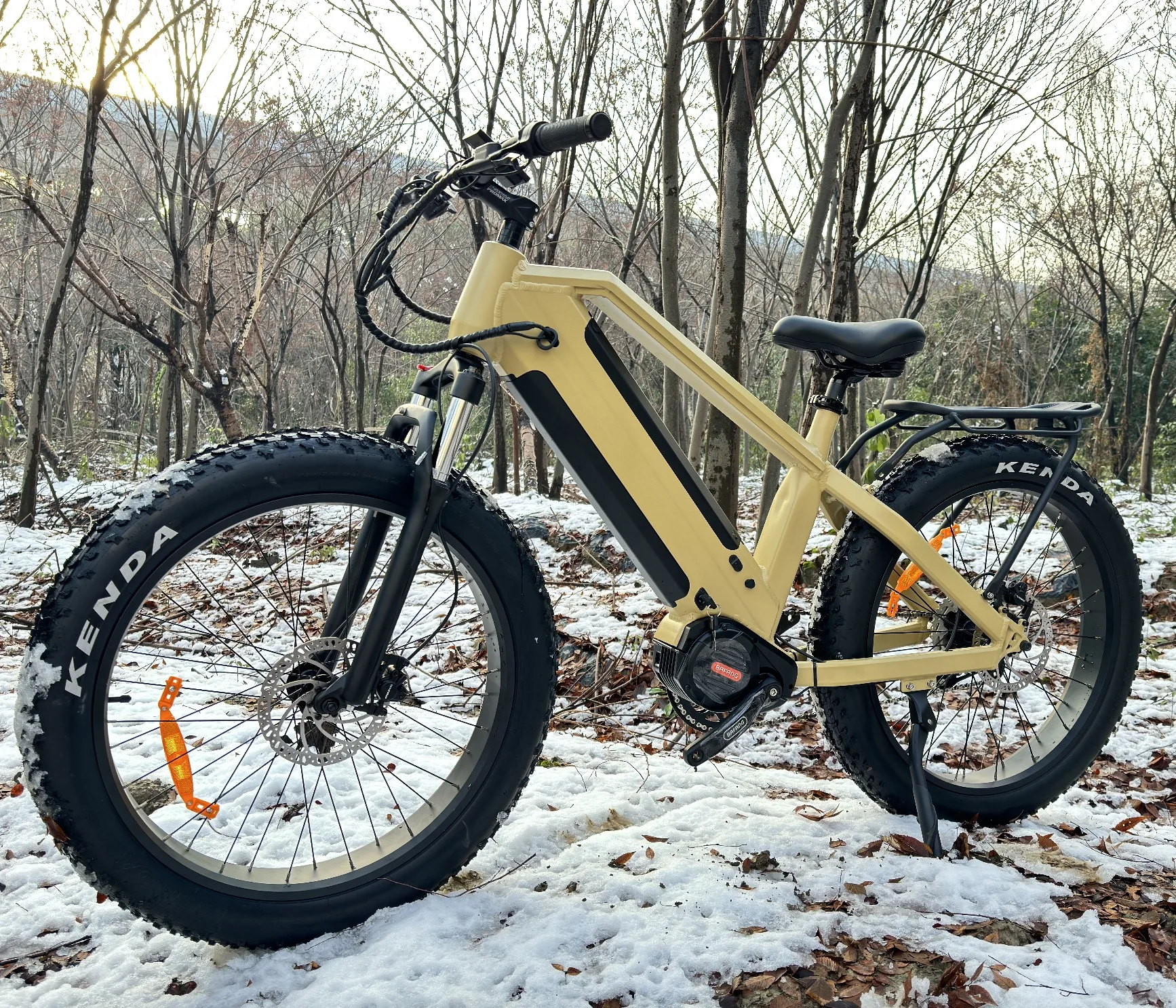 Bafang M630 Mid Drive e bike M630 Ebike 52v 30Ah 1500w Electric Mountain Bike 26 Inch Fat Tire Ebike with Bafang Inner 5 Speeds