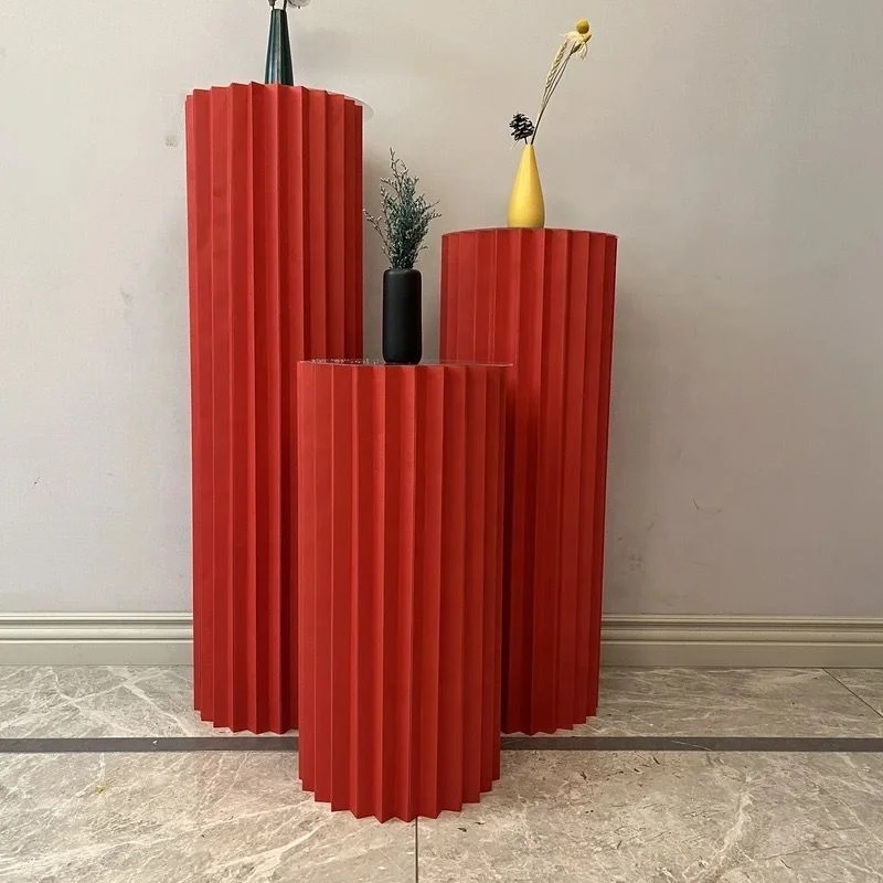 Good Price Of Cake Stand Round Cylinder Pedestal Cylinder Stands For Party