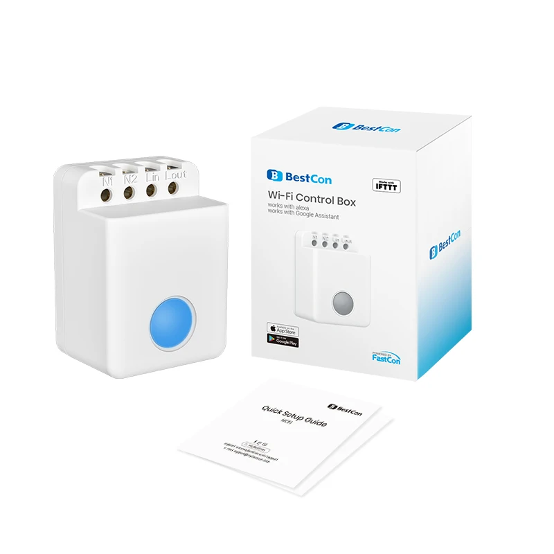 Broadlink WiFi Control Box MCB1 For Smart Home Basic DIY Timer APP Remote Control Smart WiFi Switch