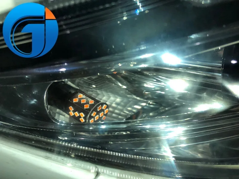 1156  T20/7440/W21W 100% Canbus LED Bulb for auto Amber Lamp For Turn Signal /Reverse/ Brake Lights 12V/24V Super bright