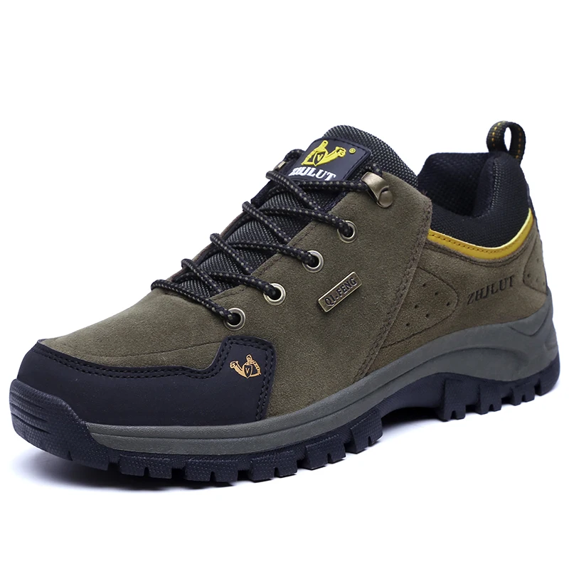Most Popular Items Blue Durable Low Cut Best Men Outdoor Water Proof Hiking Shoes
