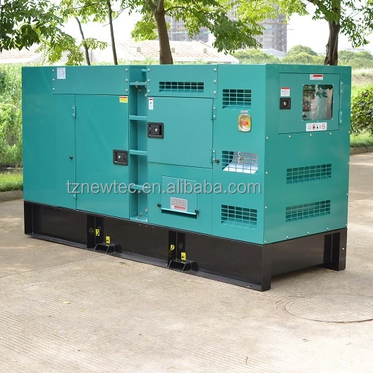 Free filter! super silent 50 kva 40kw generator powered by Cummins engine 4BTA3.9-G2 50kva diesel generator