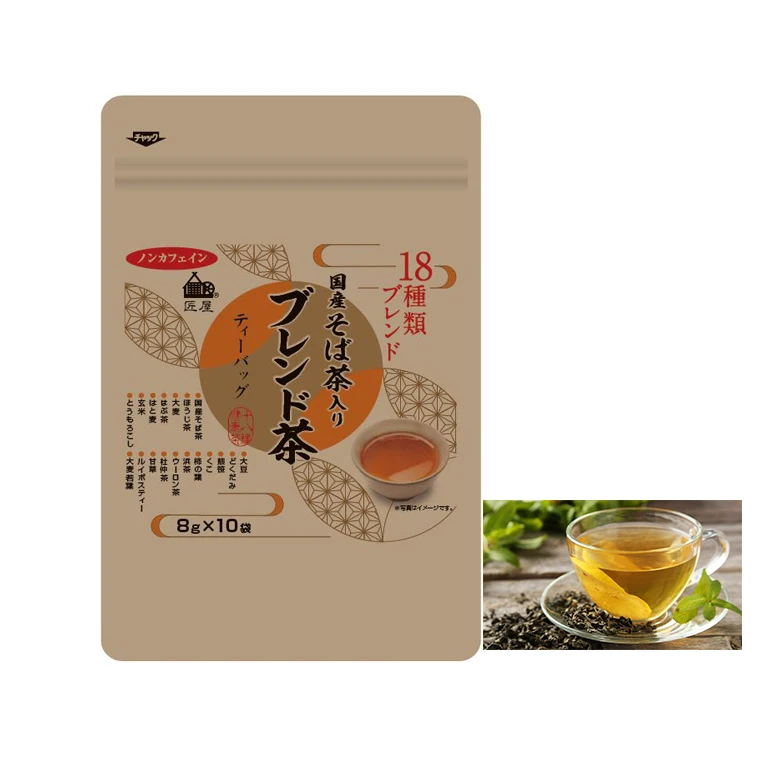 Caffeine-Free Health Flavor Bags Blend Japan Tea Of Buckwheat Tea