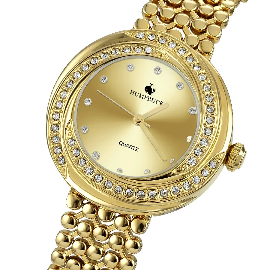 HUMPBUCK Fashion Watches Montre Femme Bracelet Custom Diamond Women Luxury Woman Wrist Watch Girls