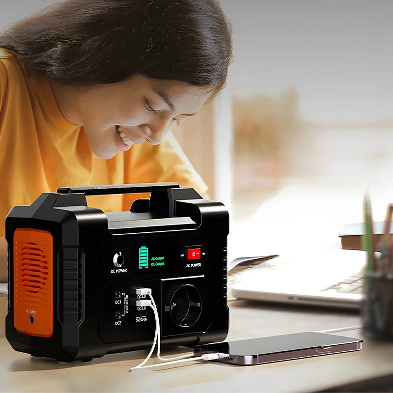 for RV Home Appliance Laptop 300W Power Solar Station Inverter Generator Battery Backup Power power station portable