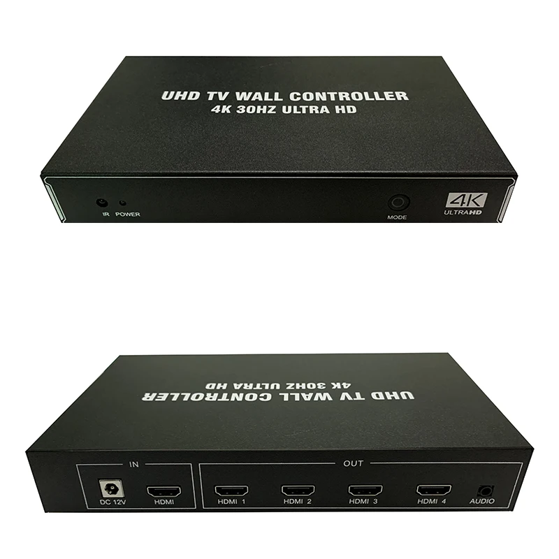 video wall control 1X2 1x3 1x4 2x2  2x3 3x2 3x3 USB VGA HDM I DVI TV video wall splice processor