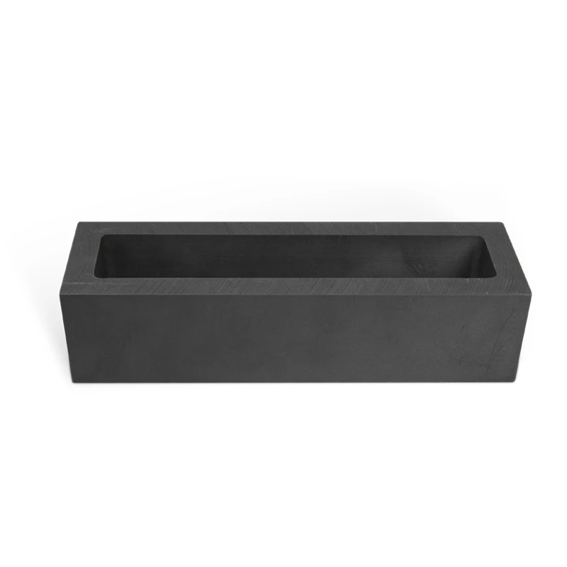 High purity  graphite ingot mould for sale cast gold silver ingot mould