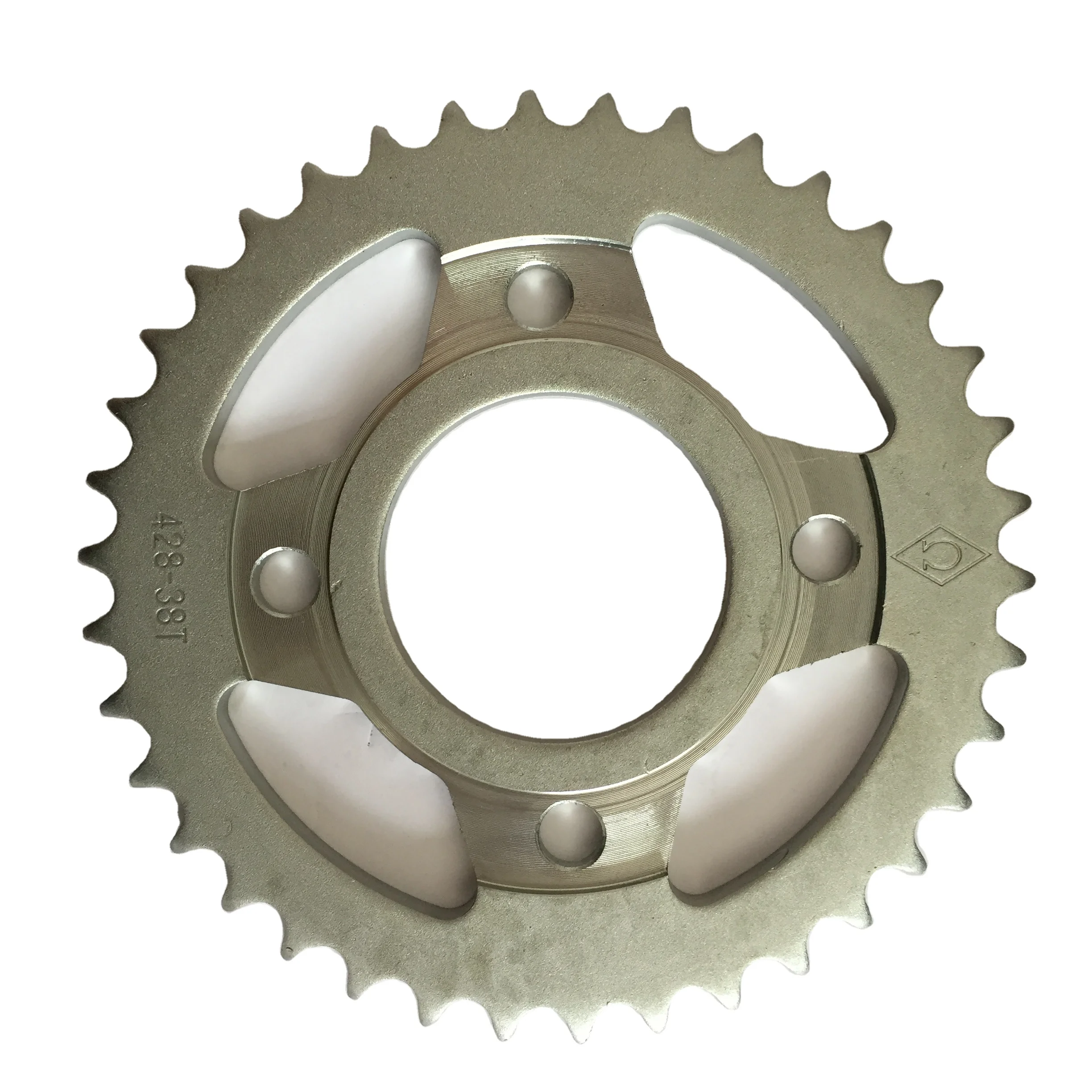 CG125 motorcycle parts 1045 steel galvanized color 44/14T 428H 116L motorcycle chain and sprocket kits