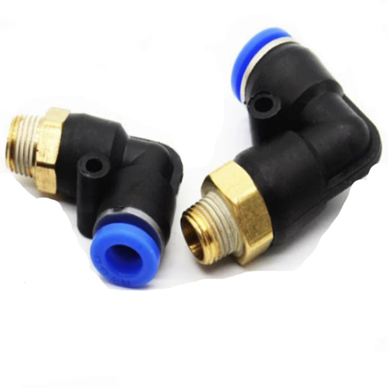 Air compressed parts PL plastic air push in fitting quick connect  fittings for pneumatic hose