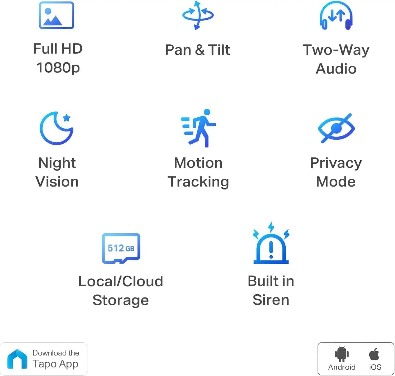 TP-Link 2025 new C200 Pet Tracker Camera 1080P Pan/Tilt Security Camera Night  Motion Detection 2-Way Audio Cloud SD Storage