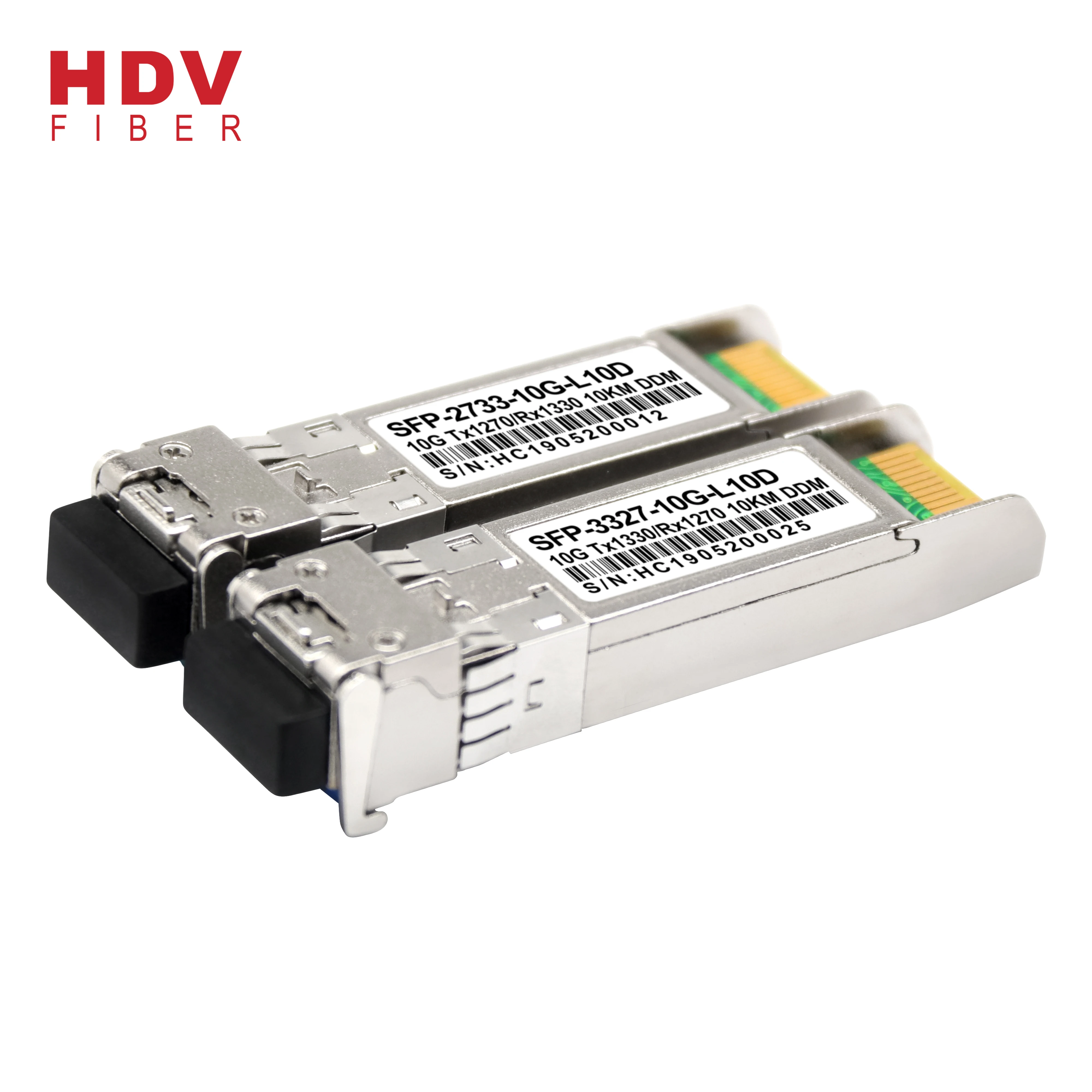 10G SFP+ 1270nm/1330nm Single Mode Optical Transceiver 10KM bidi sfp module