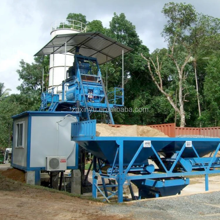 Construction Machinery Concrete Batching Plant With Concrete Aggregate Batching Machine
