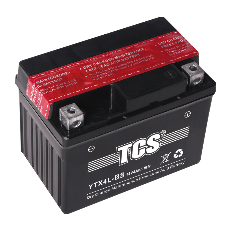 High Quality 4Ah Ytx4L-Bs Motorcycle Battery For Engine Starter Of Motorcycle