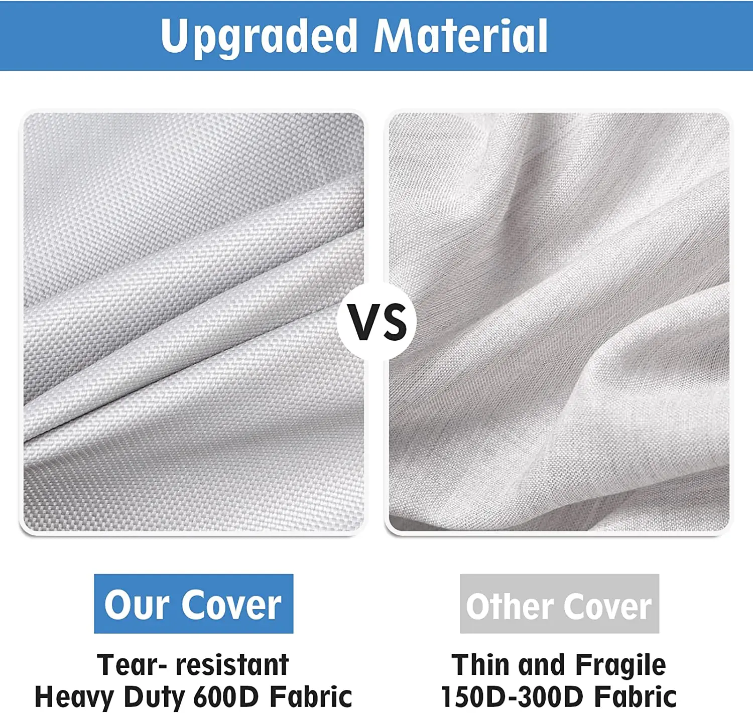 HOTO Lightweight Oxford Fabrics  Waterproof Durable Ship Cover High Quality Customized Universal Fit Polyester Boat Cover