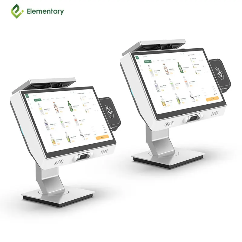 Оптовая продажа Android Smart Restaurant POS-система все-в-одном сенсорный экран киоск с безопасными онлайн-платежами NFC WIFI кассовые аппараты
