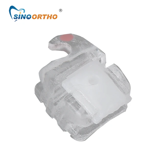 Ceramic self ligating brackets dental brackets dental supply