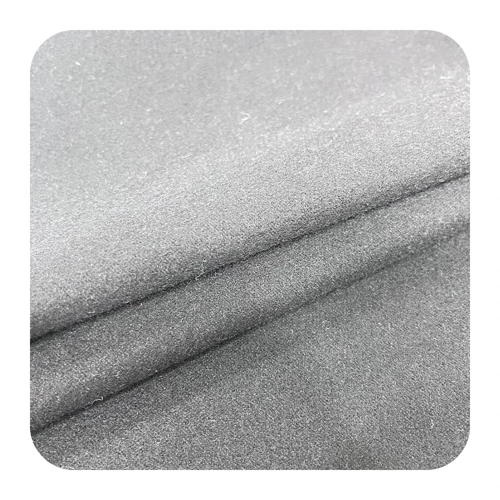 In Stock America Warehouse 378gsm T/T/R Brushed Fabric